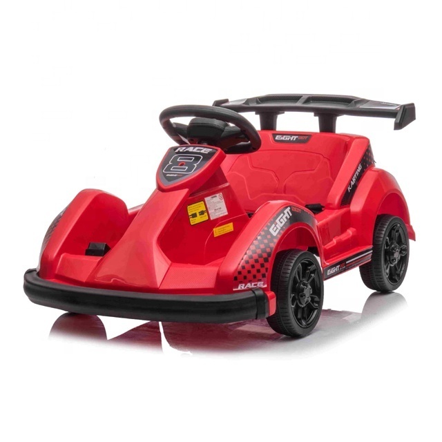 Safe Speed Ride On Kids Electric Go Kart Forward and Backward Children's Toy Racing Car Remote Control and MP3 Player Vehicle