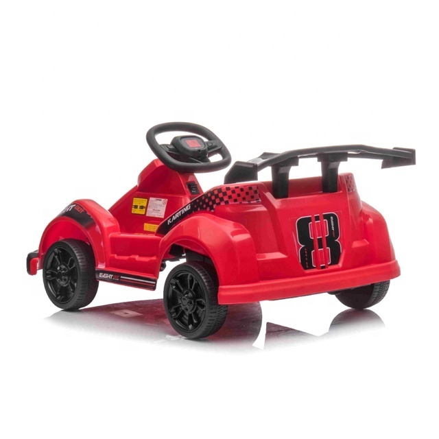 Safe Speed Ride On Kids Electric Go Kart Forward and Backward Children's Toy Racing Car Remote Control and MP3 Player Vehicle