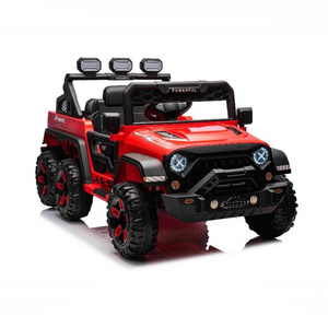 2.4G Remote Control Kids Ride on Car Children's ElectricToy Jeep Vehicle Two Open Doors with Led Lights