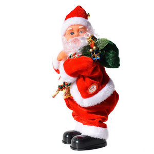 Electric musical dance singing Santa toy shaking hips twerk Santa Claus home party tabletop Christmas decoration supplies