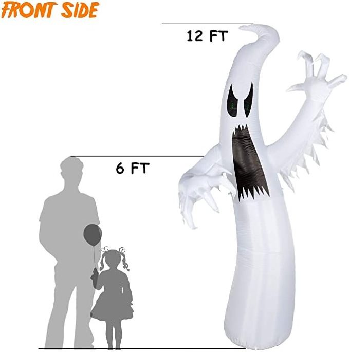 Halloween giant Outdoor Yard Indoor Party LED Light 360 CM Inflatable ghost Toys for Kids Halloween Decorations