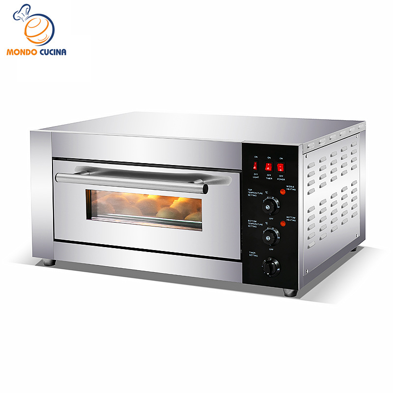 Bakery Equipment High Quality Commercial Baking Pizza Oven 1 Deck 1 Tray Small Bread Oven Mini Electric Oven