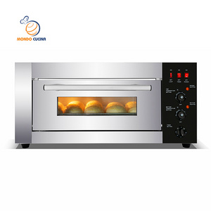 Bakery Equipment High Quality Commercial Baking Pizza Oven 1 Deck 1 Tray Small Bread Oven Mini Electric Oven