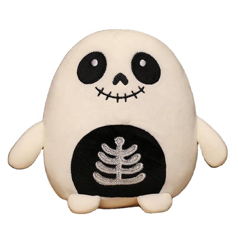 Hot Saling Halloween Kawaii Pillow Pumpkin Skeleton Monster Plush Doll Vampire Man Stuffed Animal Plush Toys