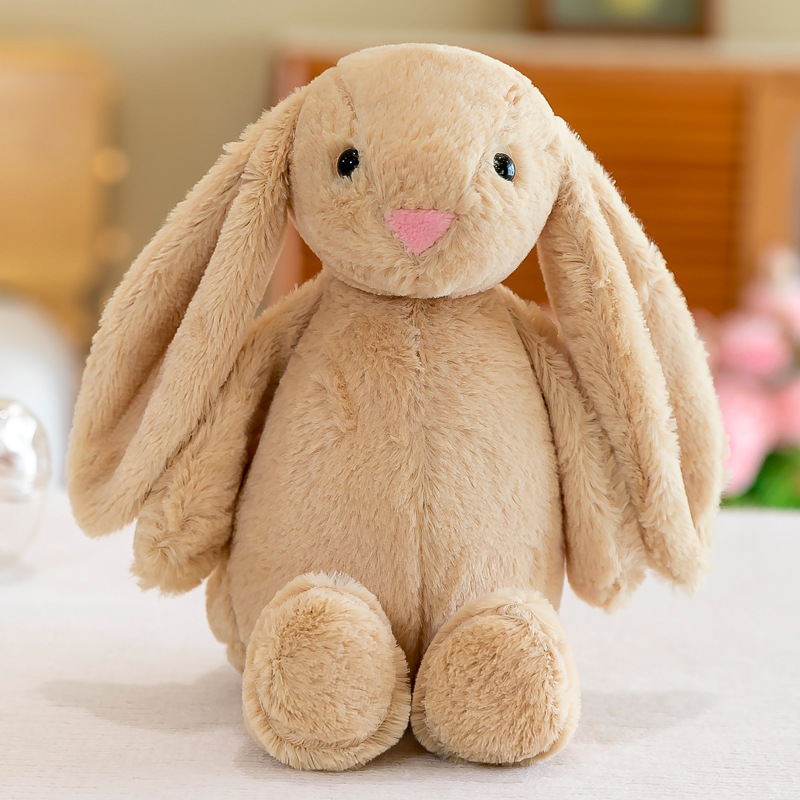 Wholesale 30 cm Cute Stuffed Animal Long Ear Bunny Plush Toy Soft RABBIT Toy For Children Easter Holiday