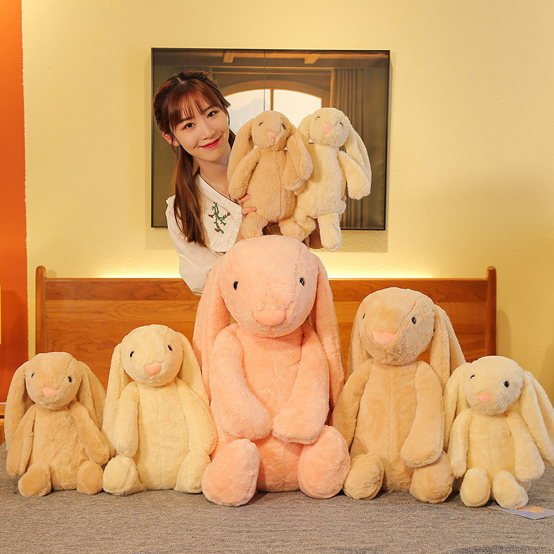 Wholesale 30 cm Cute Stuffed Animal Long Ear Bunny Plush Toy Soft RABBIT Toy For Children Easter Holiday