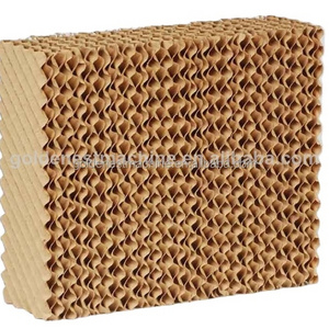 Goldenest Air cooling water curtain for poultry farm greenhouse evaporative honey pad for cooler