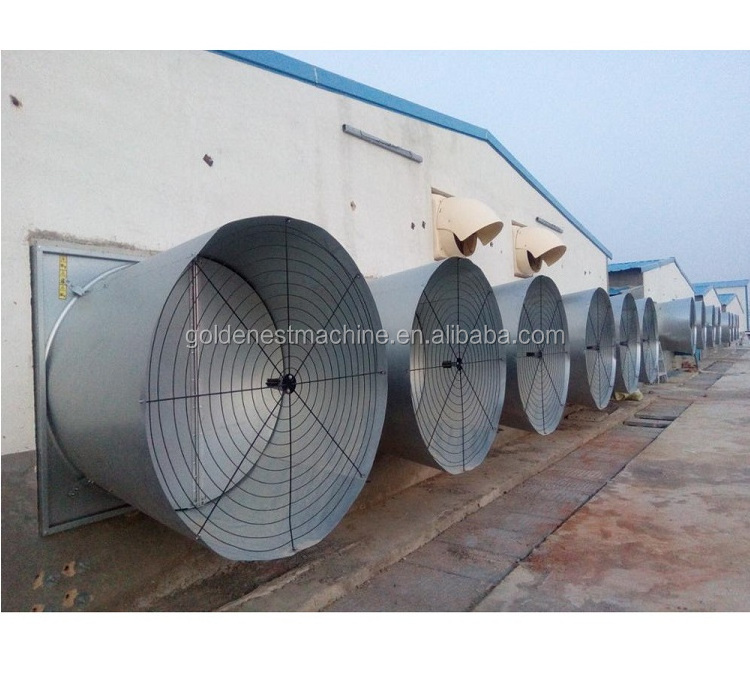 Goldenest cheap price siemens motor centrifugal exhaust fan price for poultry house wall ventilation fan poultry fan