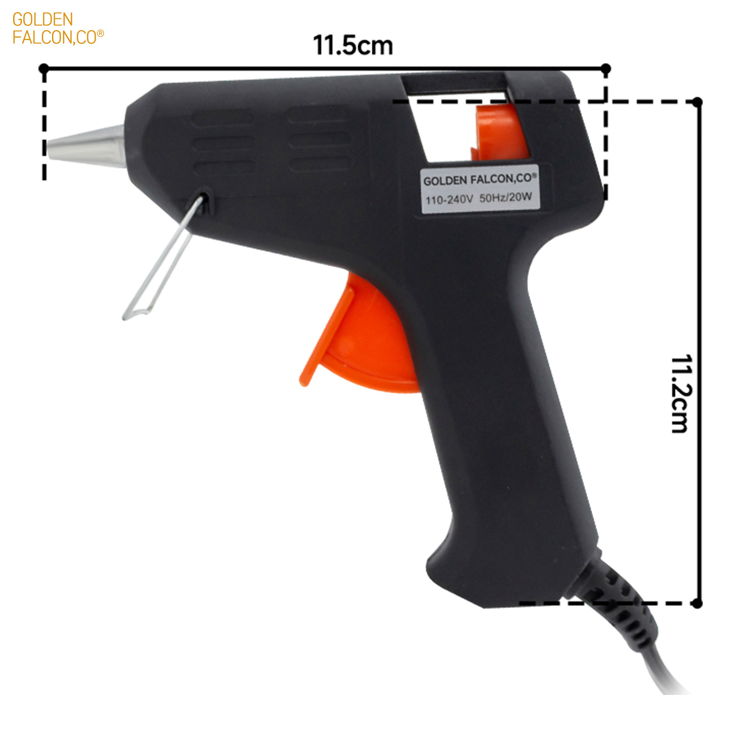 Industrial Hot Melt Silicone Gun Glue 20W Repair Tool use in home office school