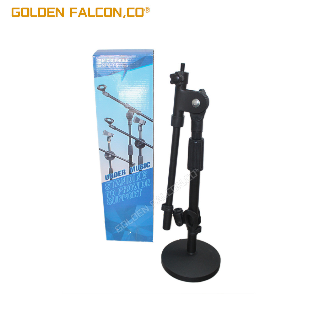 Hot sales Adjustable Foldable  Microphone stand lifting mic stand studio microphone stand with anti slip design