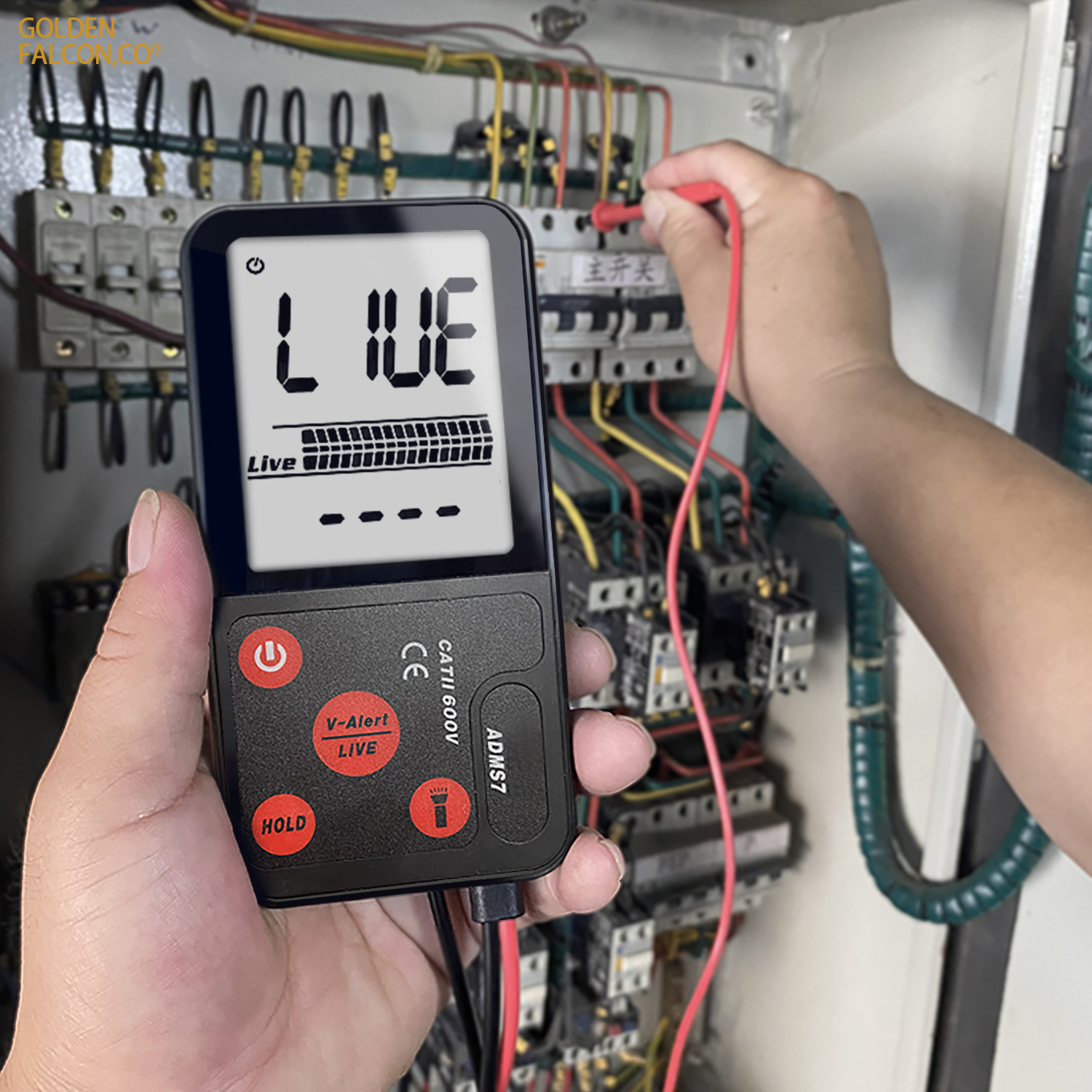 Digital smart Multimeter Color LCD  Display  Voltmeter Rechargeable with Smart Mode Capacitance Hz Diode Tester