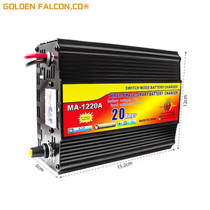 Best Price Portable 12v  Three-phase Lead Acid Battery Intelligent 20a Battery Charger