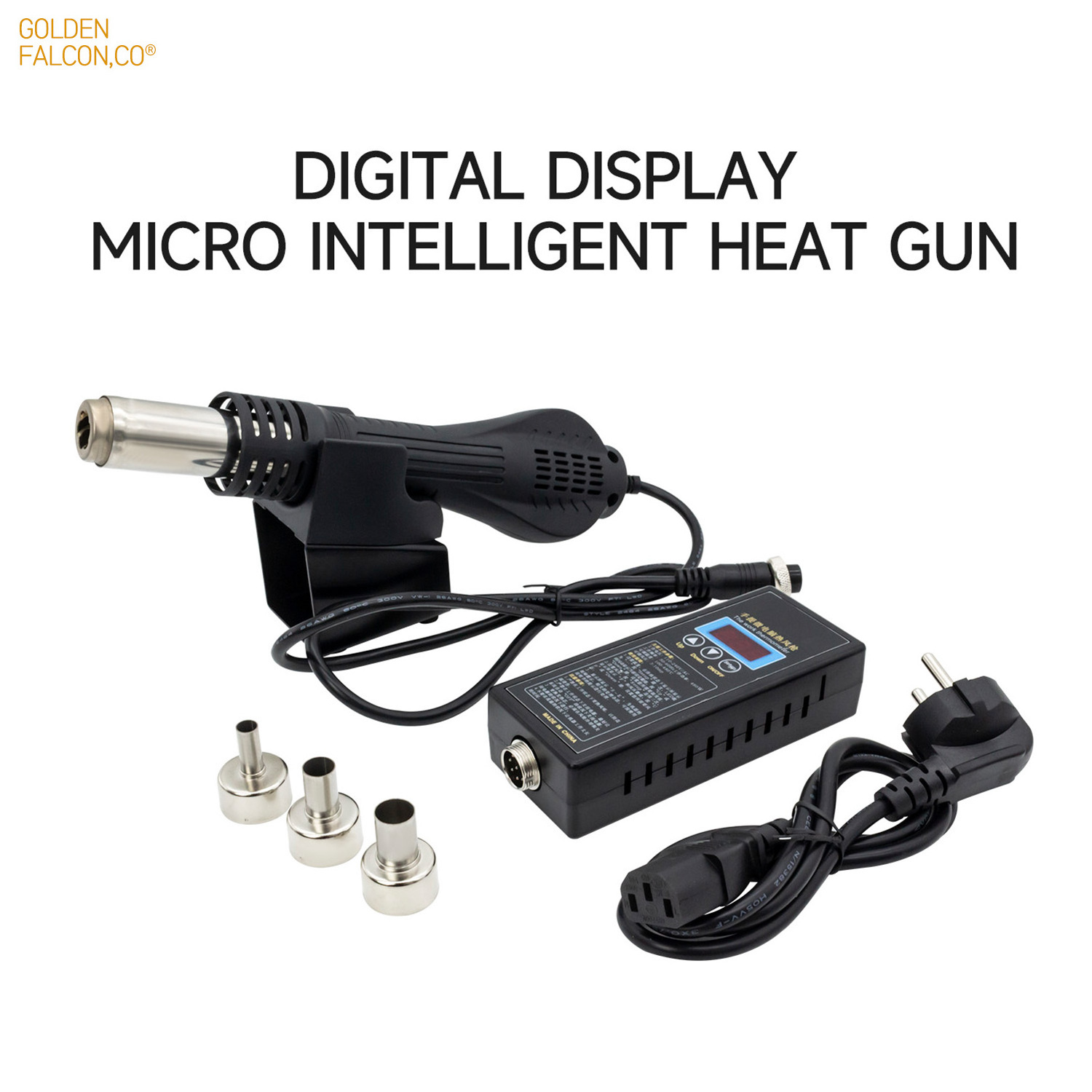 480W thermo control hot air gun Soldering Tools digital display micro intelligent heat gun