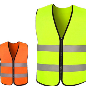 Refflective Safety Vest Orange Mesh Class 2 Pink Black Red Surveyors Two Tone Yellow for Children Fluorescent High Visibility Da