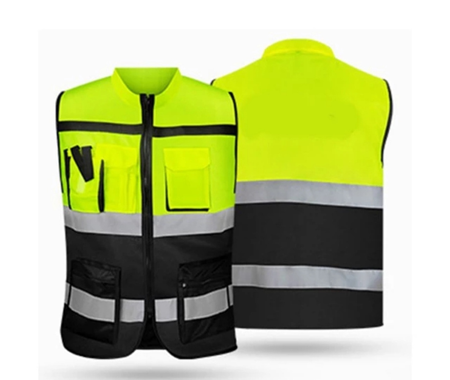 Reflective Safety Vest  for Cycling Construction Workers Bike Kids High Swim horse Riding Response Rescue Vest