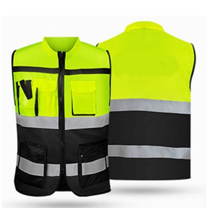 Reflective Safety Vest  for Cycling Construction Workers Bike Kids High Swim horse Riding Response Rescue Vest