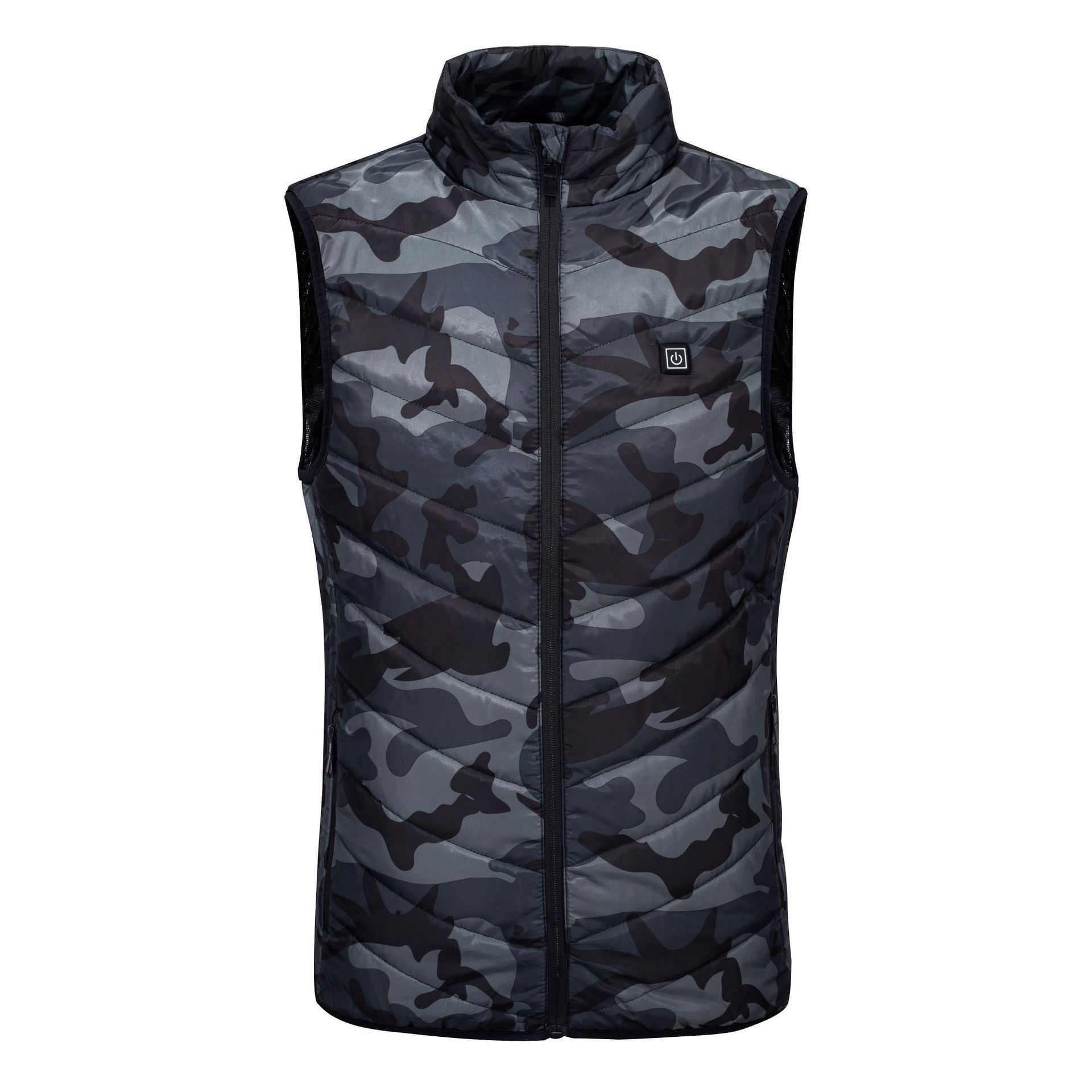 Winter Warm Outdoor Heated Vest For Hunt Intelligent Heating Thermal Men's USB Heated Vest Jacket