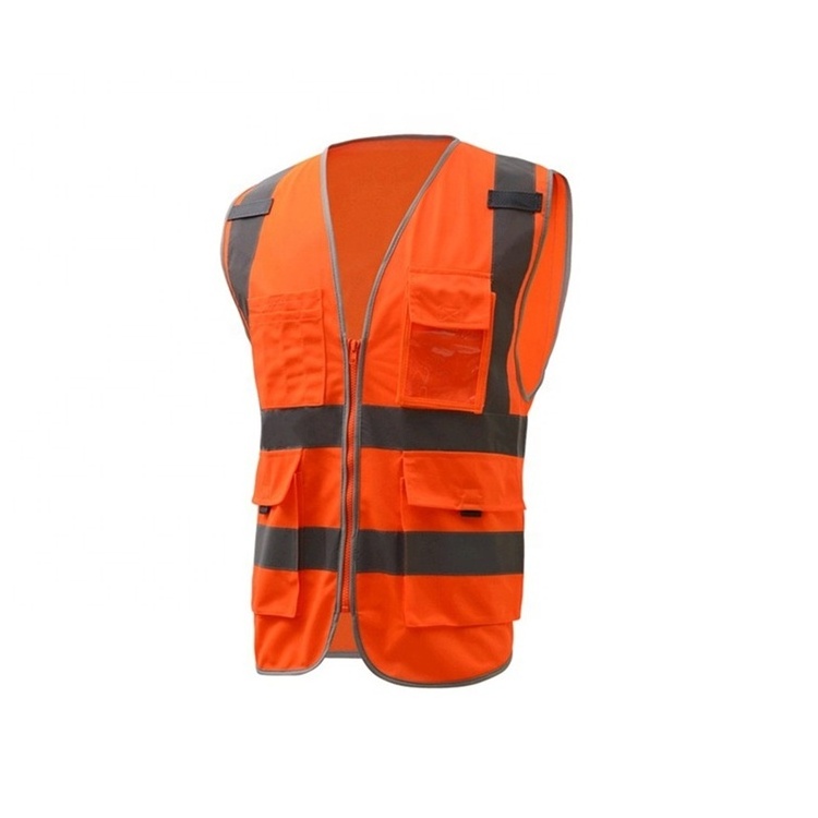 Reflective Safety Vest in Grey for Men Logo on Back Children Orange Custom Red Different Color Traffic For Kids Purple River