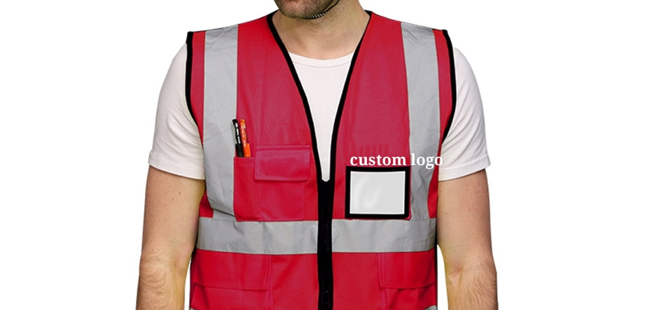 Safety Workwear Clothing Hi  Vis  workwear Vest Construction  High Visibility Workwear Reflective Vest