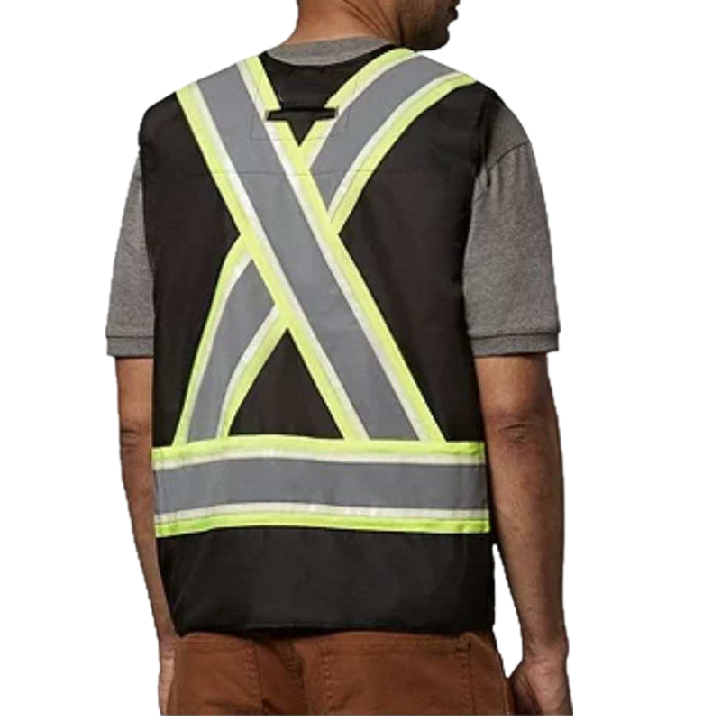 Safety Reflective Vest in 100% Polyester 200gsm Premiume  Plastic Fluorescent Blue Jacket