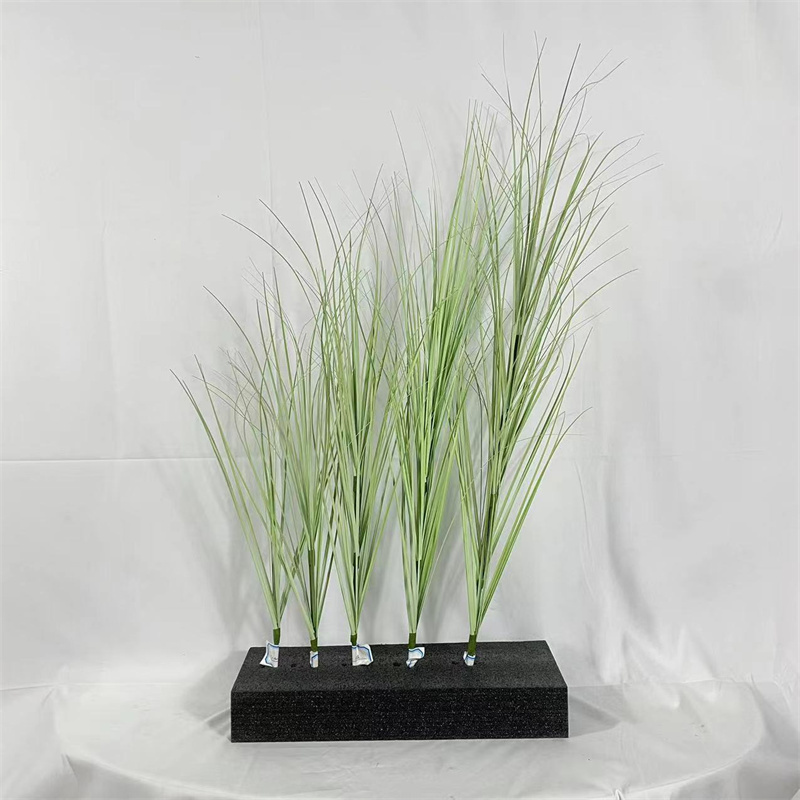 Artificial Grass Household Simulation Delicate PVC Delicate Potted Plants Tulle Flowers Horticultural Grass