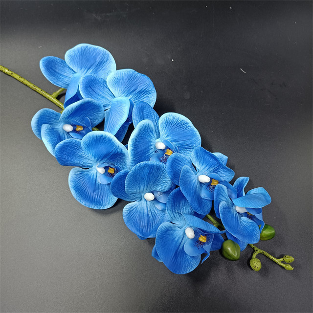 QSLH Ti36 butterfly orchid artificial flowers butterfly orchid phalaenopsis real touch artificial butterfly orchid  phalaenopsis