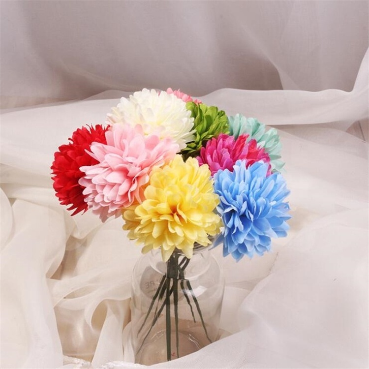 Artificial chrysanthemum Flower Ball for Wedding Wall Backdrop Decoration