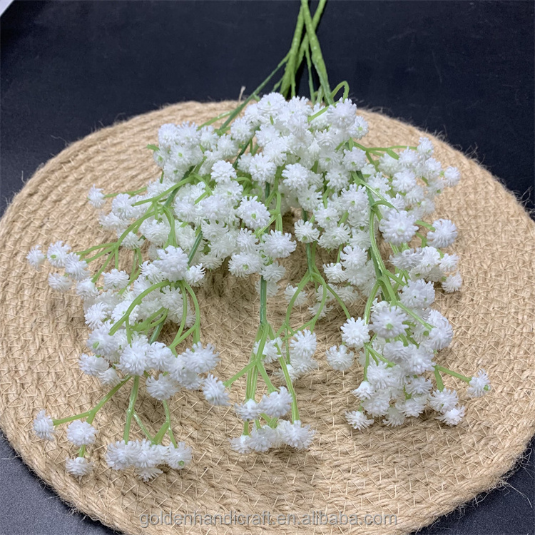 Baby Breath Flowers Artificial Plastic Baby's Breath Flowers Gypsophila For Wedding Home Party Decoration