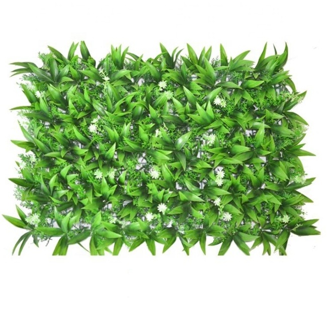 Artificial Grass Flower Wall Wedding Decorative Green Grass Wall