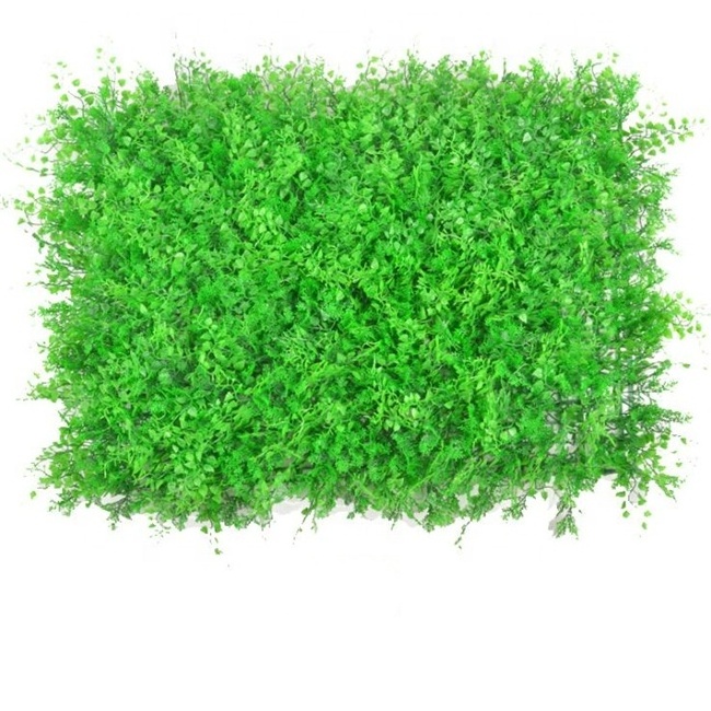 Artificial Grass Flower Wall Wedding Decorative Green Grass Wall