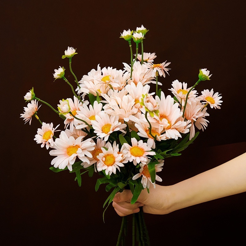 Artificial Small Daisy Flowers Event Decoration Flower Arrangement Flower Fillers Chrysanthemum Daisy for Home Decoration