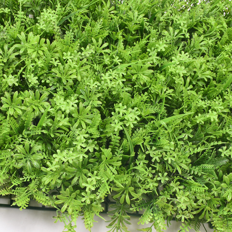 QSHLHP-601 hot sale artificial green grass wall panels for decoration