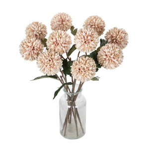 High Quality Long Stem Artificial Flowers Artificial Dandelion Silk Dandelion Ball Flower For Home Decor