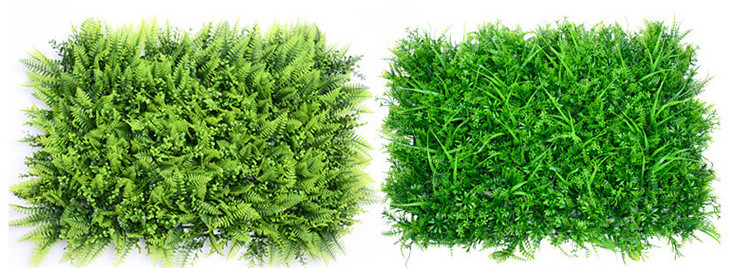 Hot sale faux green grass wall artificial moss grass wall grass panel