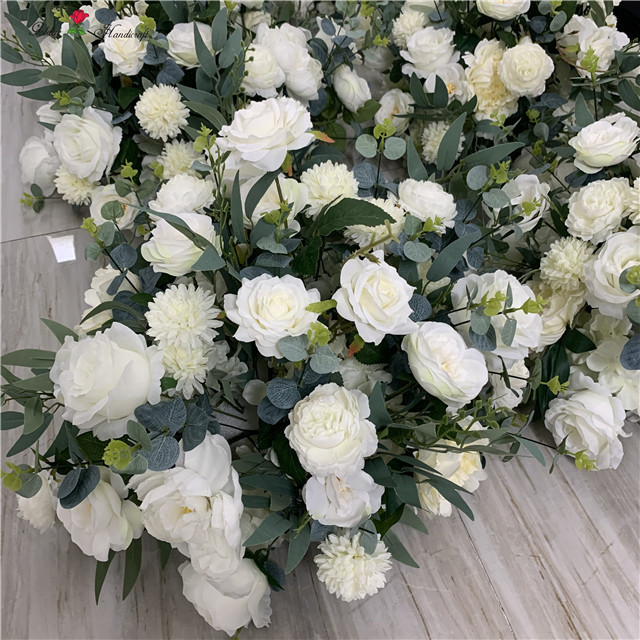 QSLH Ti225 flower ball wedding centerpieces artificial flower balls artificial white rose flowers ball centerpieces for party