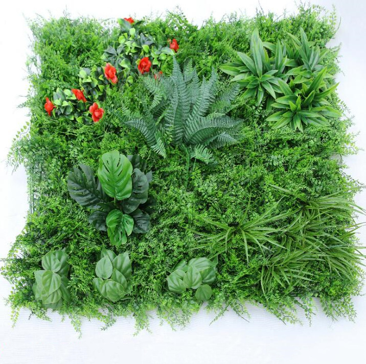 High quality wall grass outdoor decorative green artificial grass wall