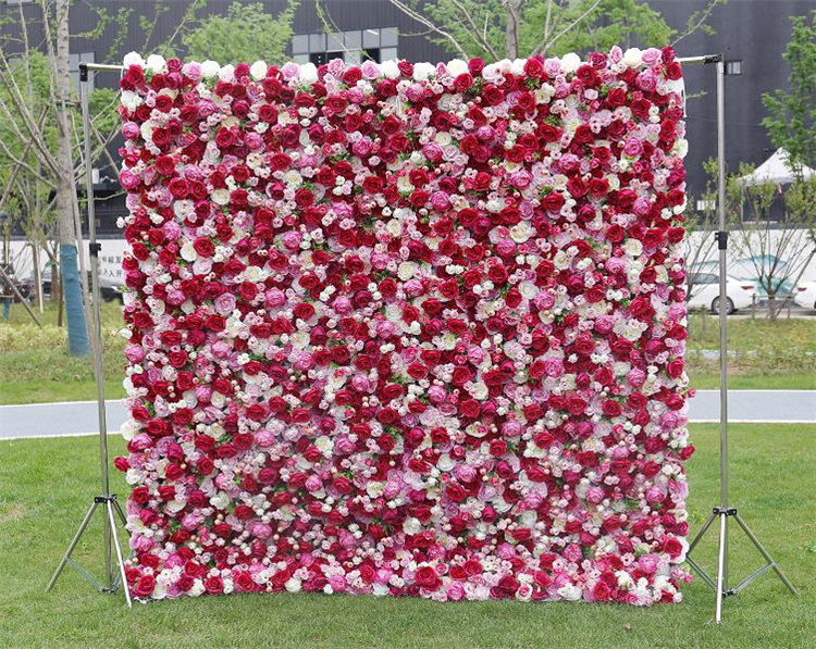 Hot Sale Decoration Flower Backdrop Wedding Flower Wall for Decoration