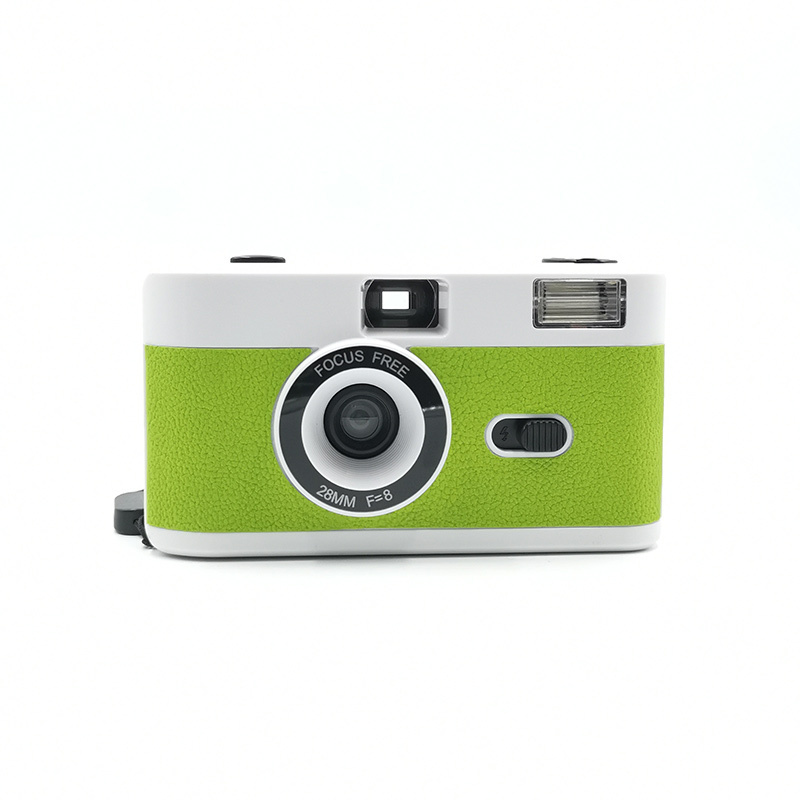 35mm Film Reloadable Manual Camera with Flash with Film 400ASA27EXP Customized logo print