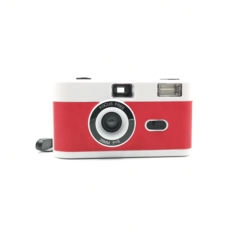 35mm Film Reloadable Manual Camera with Flash with Film 400ASA27EXP Customized logo print