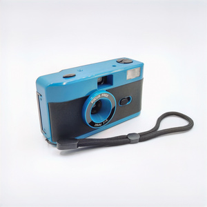 2021New 35MM Retro Film Camera Reusable with Flash Manual Reloadable Camera