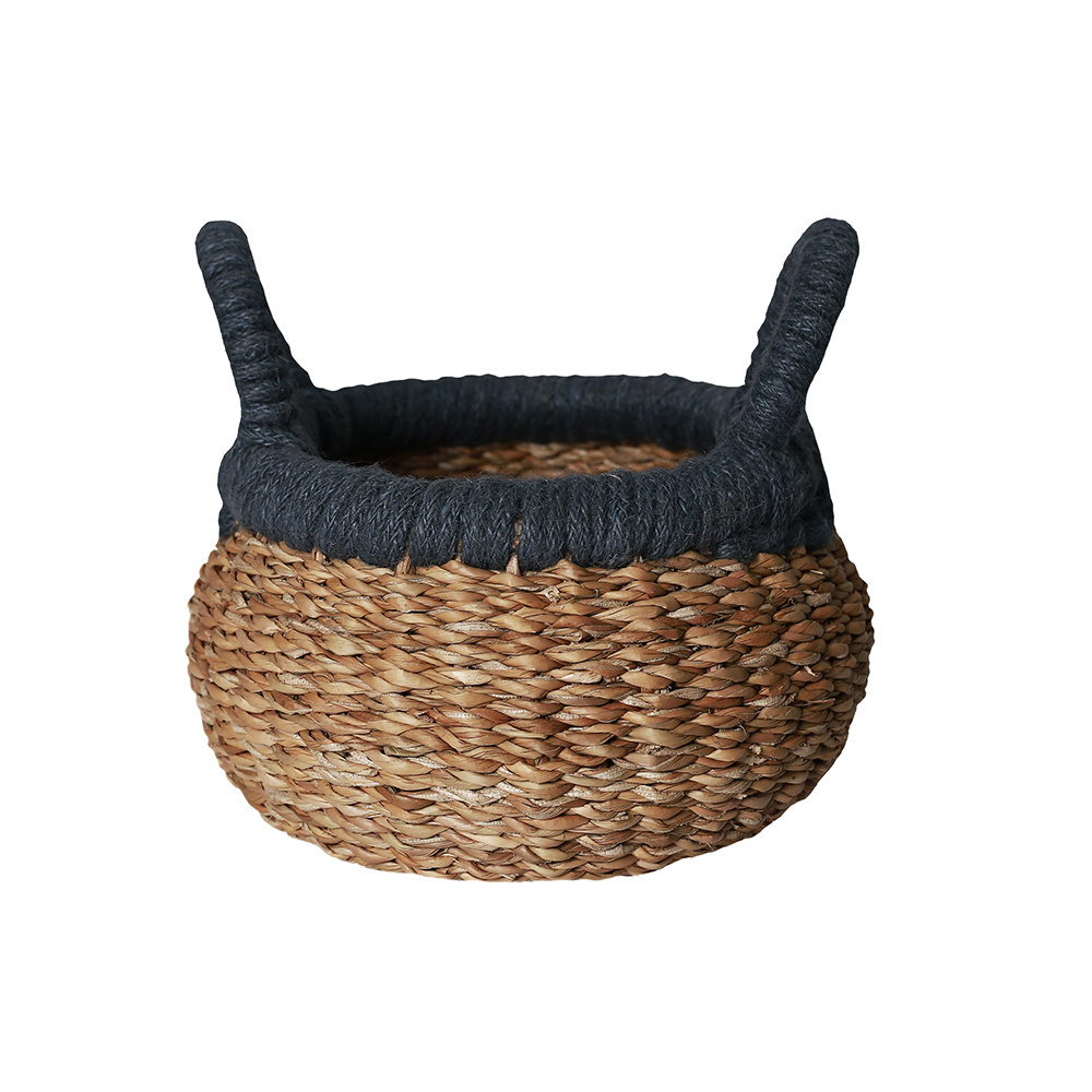 Reasonable storage Toys Clothing Decorative Containers Handmade Jute Rope and Woven seagrass basket in Bangladesh