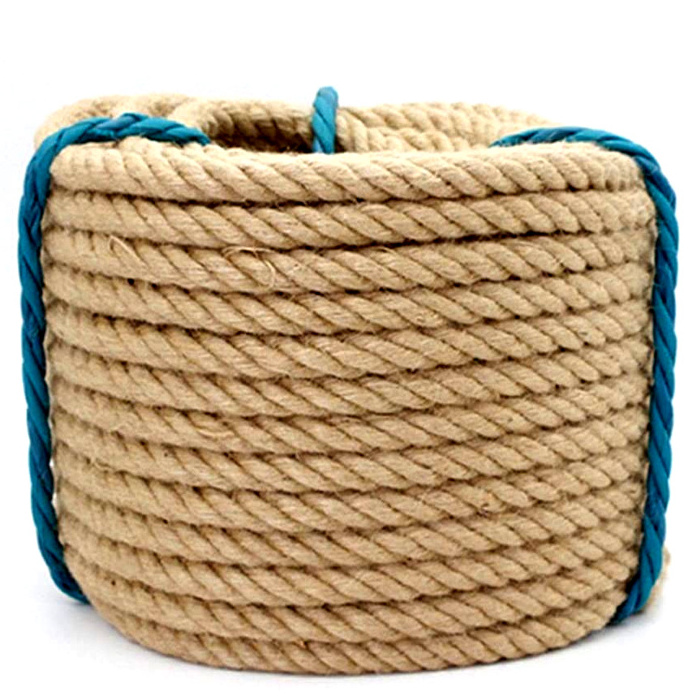 High quality hard twisted 6mm jute rope for shibari jute rope 6mm bondage jute rope Bangladesh