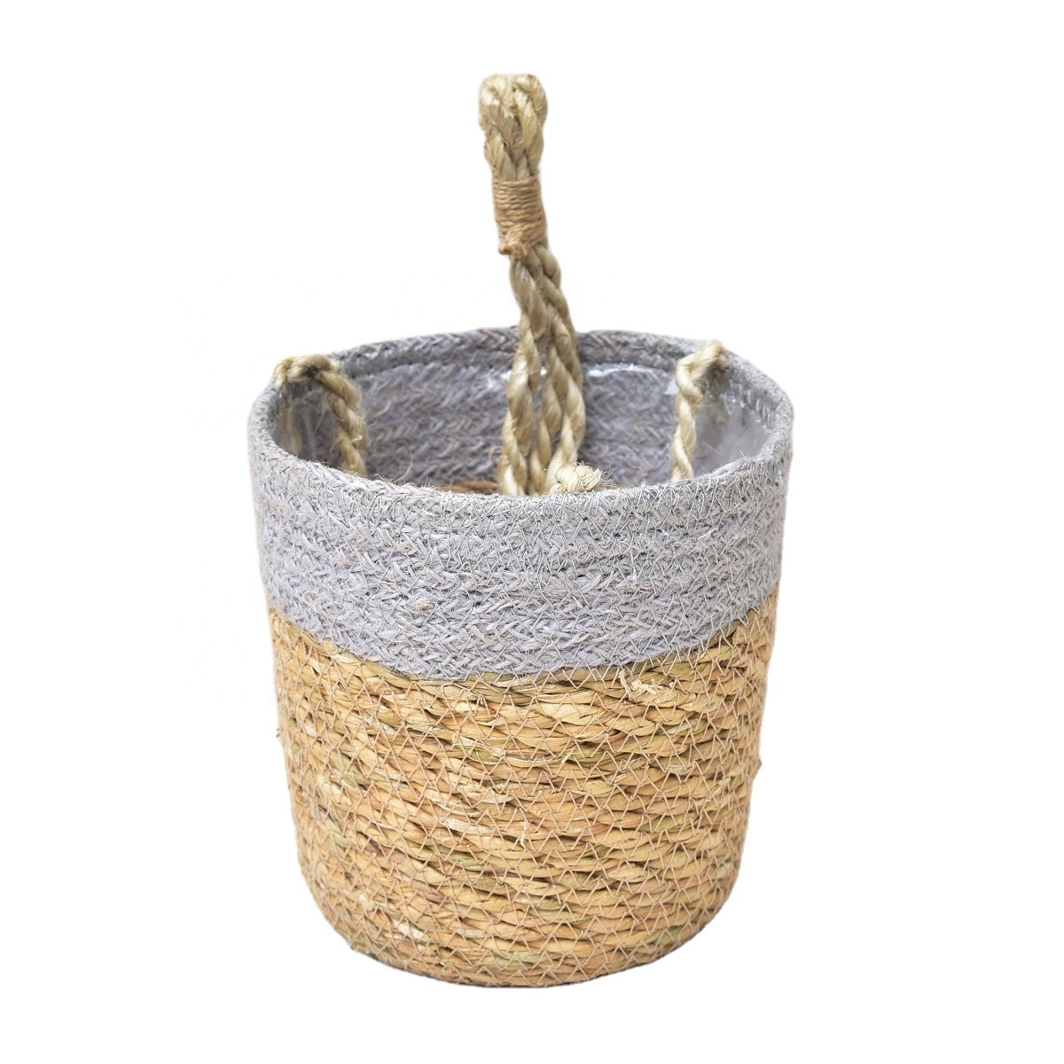 Indoor Outdoor Plant Hangers Handmade Jute Rope Storage Basket For Hanging Succulents Hanging Basket For Plants Flowers From BD