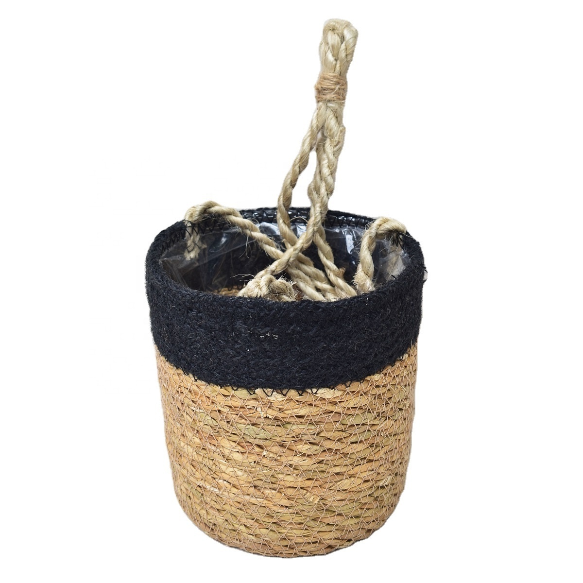 Indoor Outdoor Plant Hangers Handmade Jute Rope Storage Basket For Hanging Succulents Hanging Basket For Plants Flowers From BD