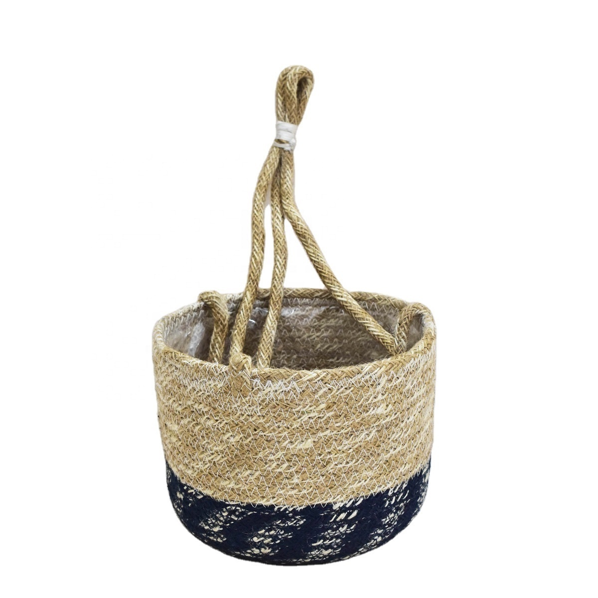 Indoor Outdoor Plant Hangers Handmade Jute Rope Storage Basket For Hanging Succulents Hanging Basket For Plants Flowers From BD