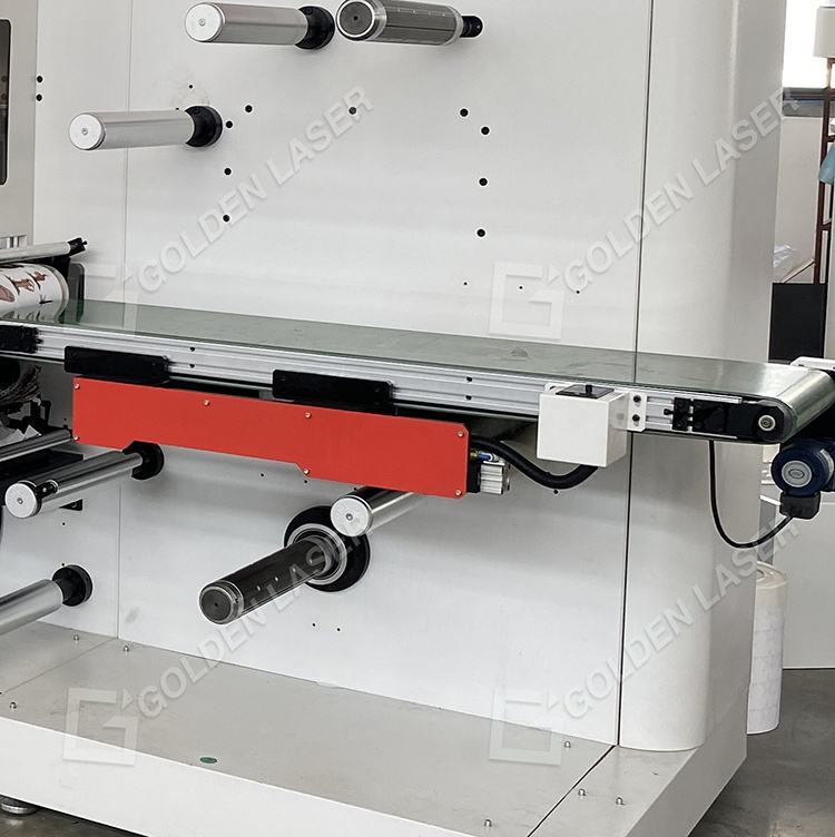 High Speed Laser Die Cutting and Creasing Machine for Scoring Paper Box with Dual Head