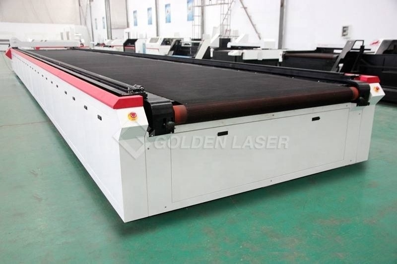 Large Format Auto Feeding Textile Laser Cutting Machine for Carpet with Conveyor