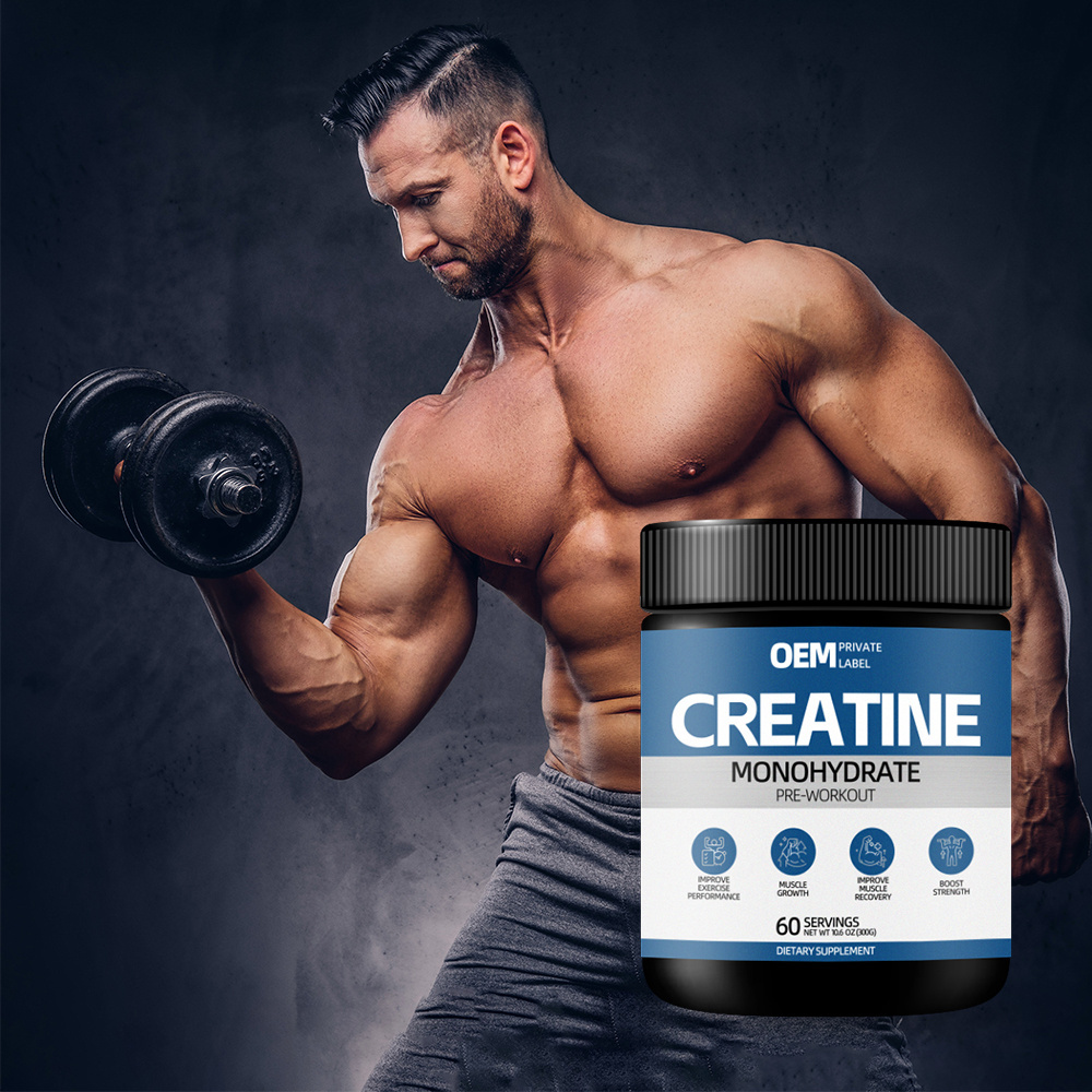 Wholesale Nutrition Protein Pre Workout Supplement Pure Creatine Monohydrate Powder With Taurine Bcaa