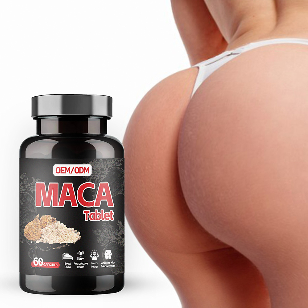 Organic Herbal Hips And Butt Enhancement Tablets Ultimate Black Maca Pills For Butt Hips Enlargement