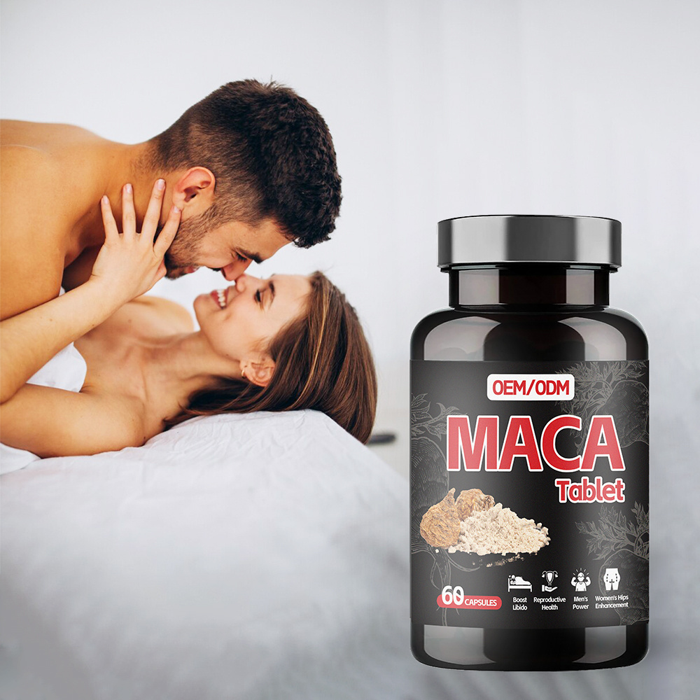 Hot Selling Yellow Maca Ccapsules Tablet Yellow Maca Extract For Sleep Better Maca Oyster tablet Supplement